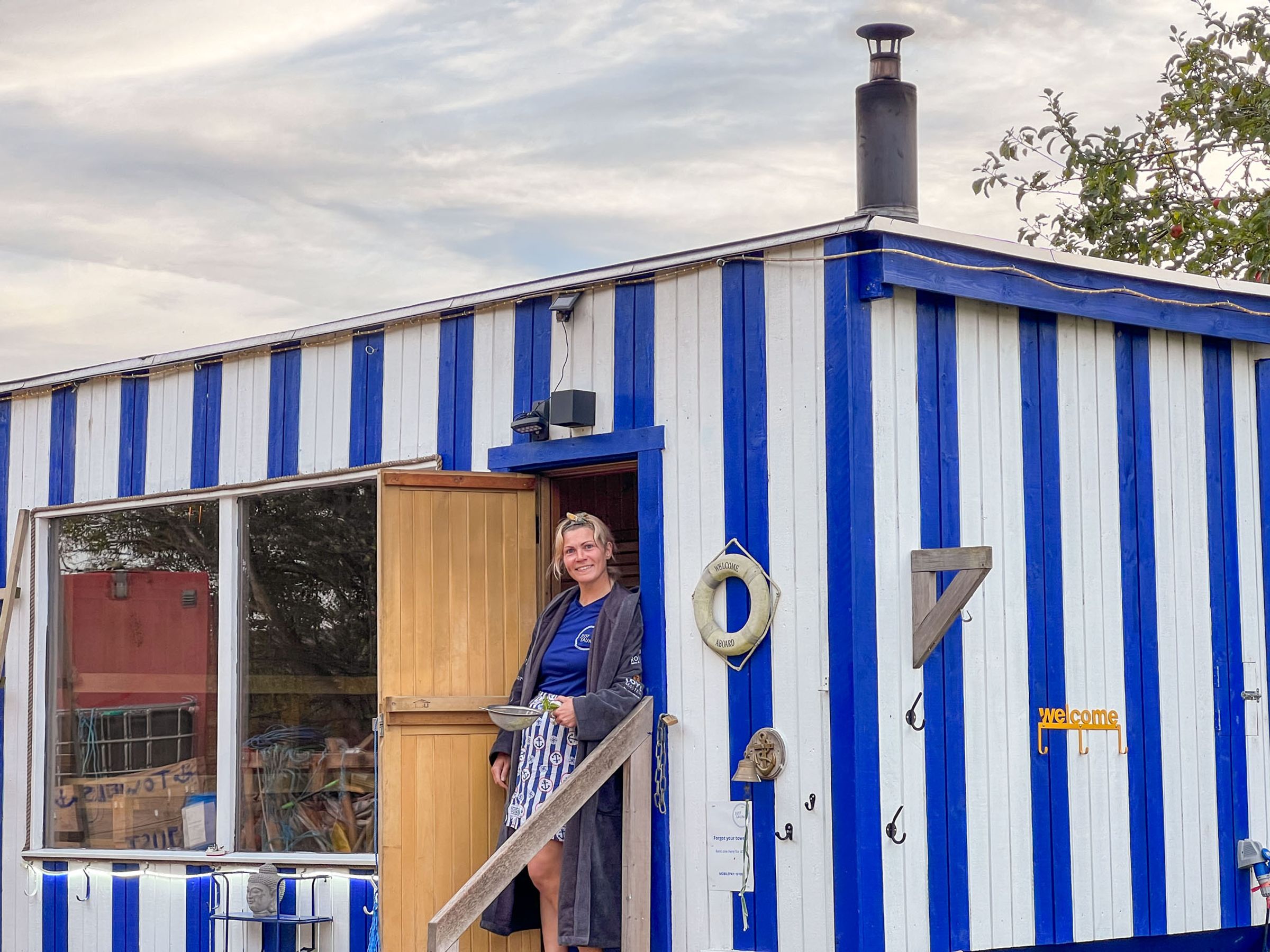 Saunagus hos Just Sauna i København