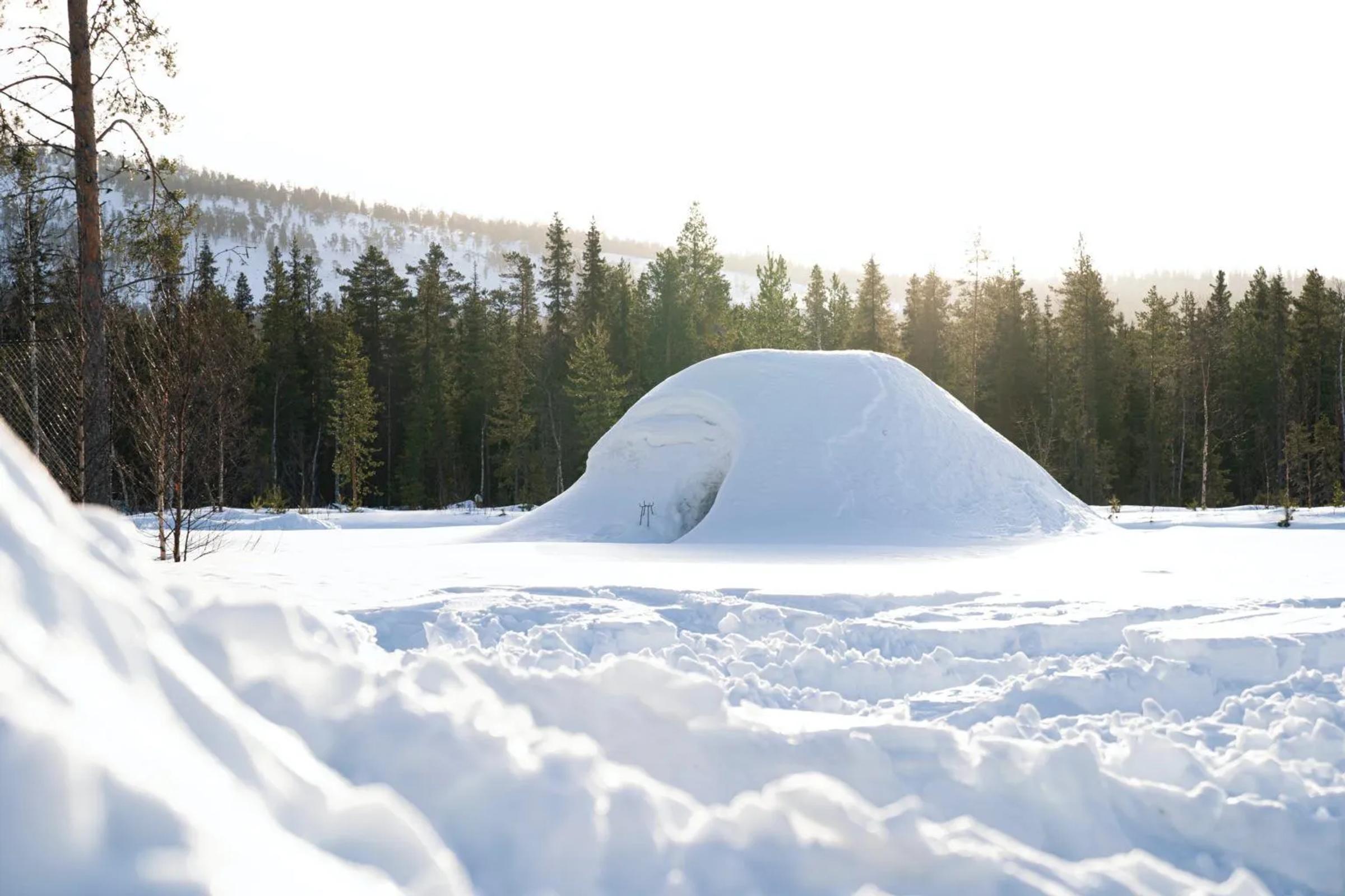 Bonfire Stories in Guides How To Build An Igloo - nature experience