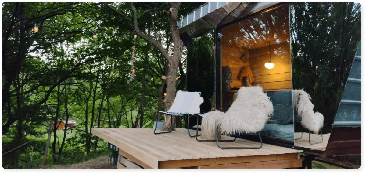 Bonfire Stories in Rejsetips Romantisk Ophold For 2 Personer - nature experience