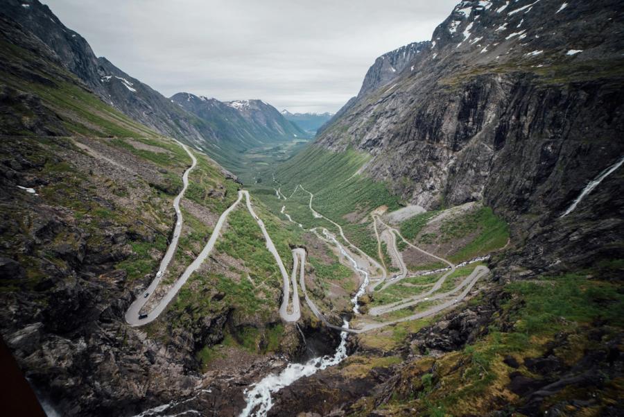 Trollveggen på vei til Møre og Romsdal