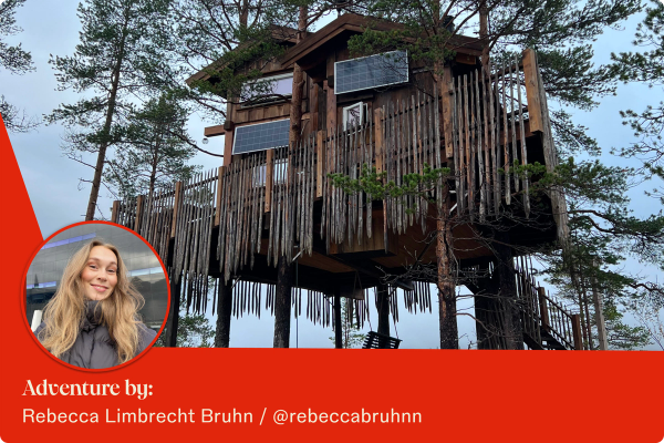 Rebecca’s Treetop Getaway in Rindal, Norway