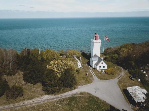 Lighthouse on Sjælland, Denmark