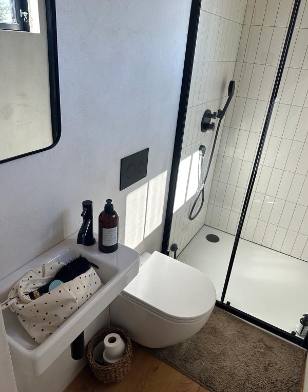 The bathroom