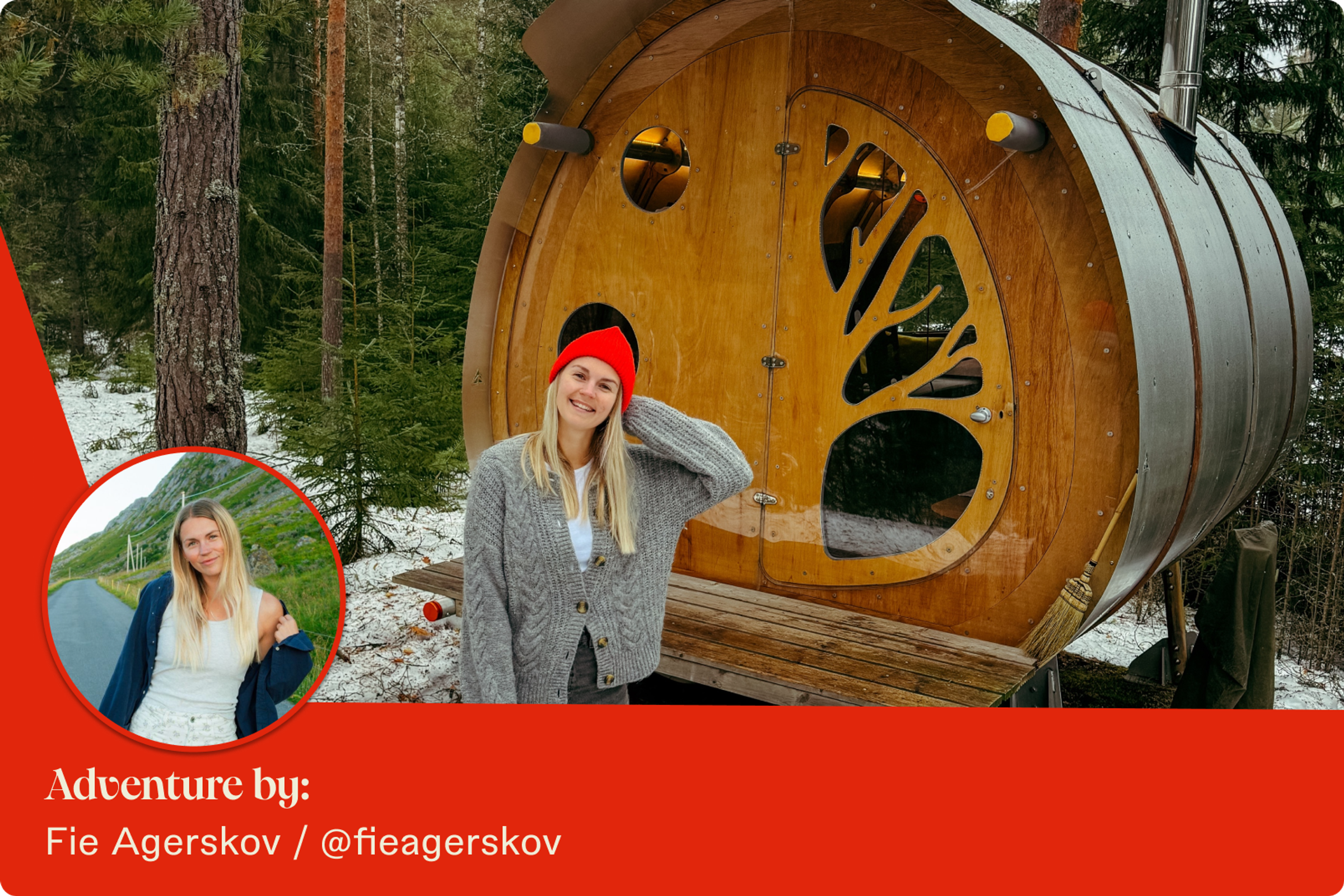 Fie Agerskovs eventyrlige roadtrip i Sverige