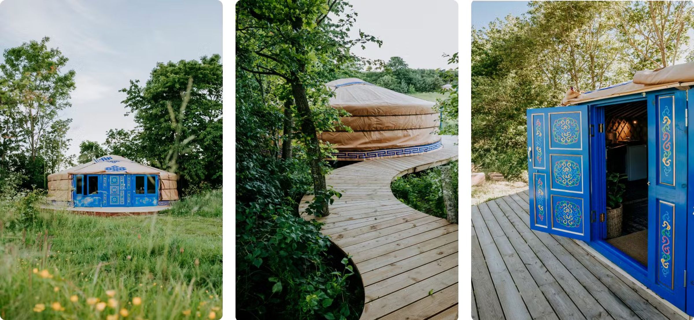 Unik overnatting i jurt