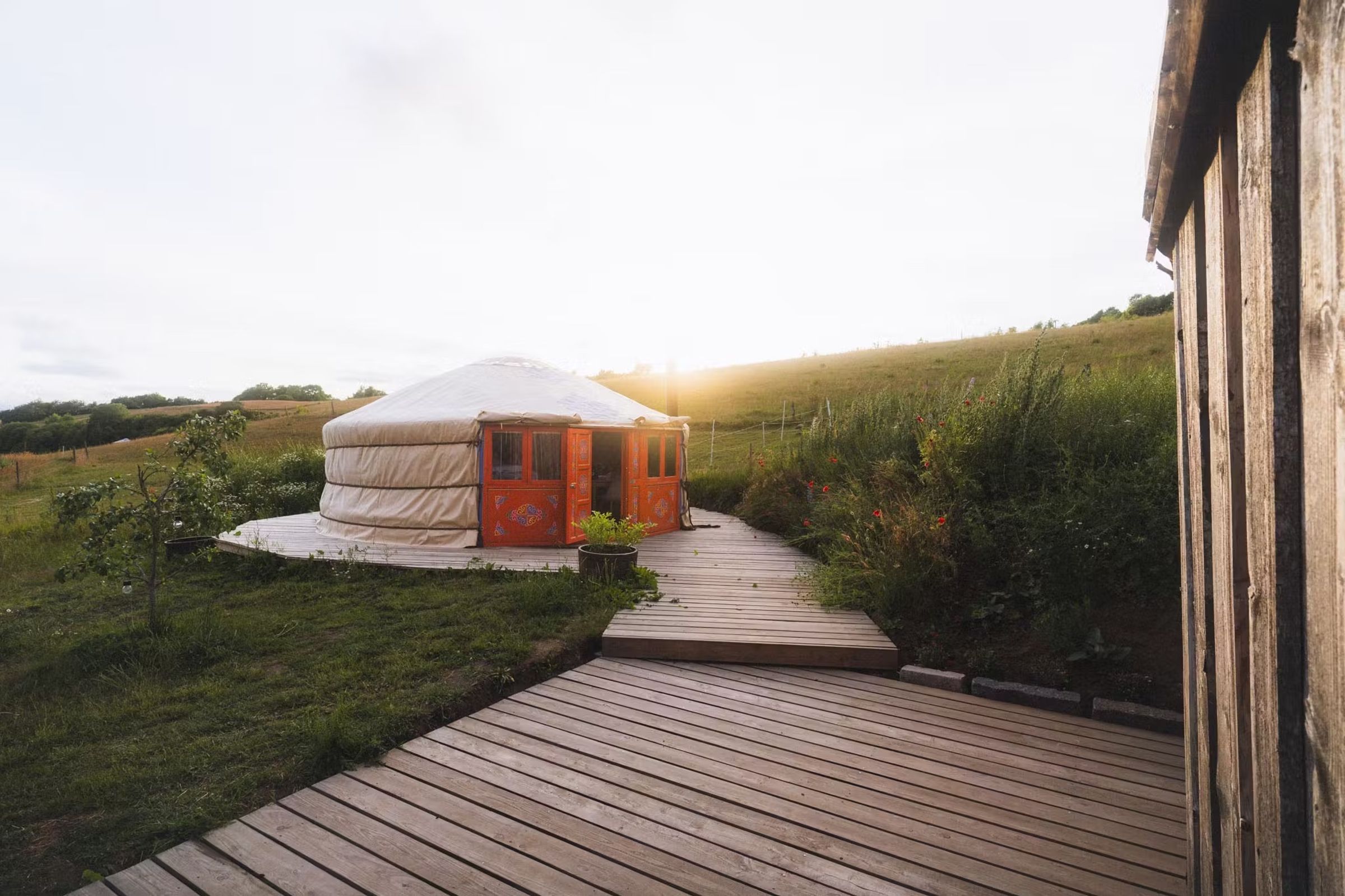 🟠 Glamping i Mols Bjerge 