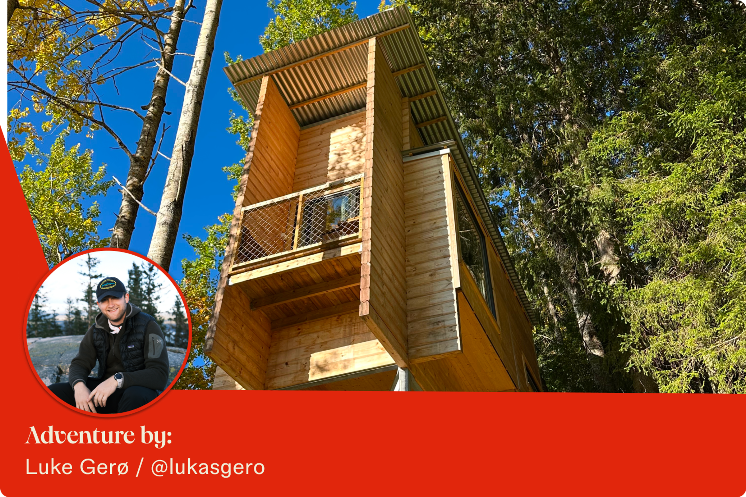 🟠 Lukas’ treetop adventure outside Oslo