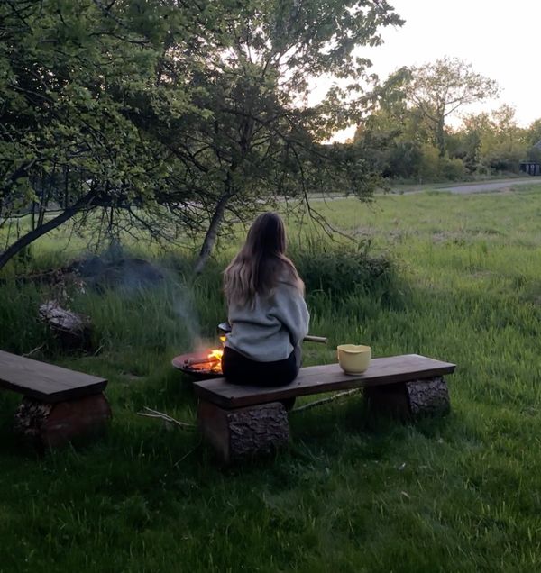 Cozy clothes that can smell like bonfire
