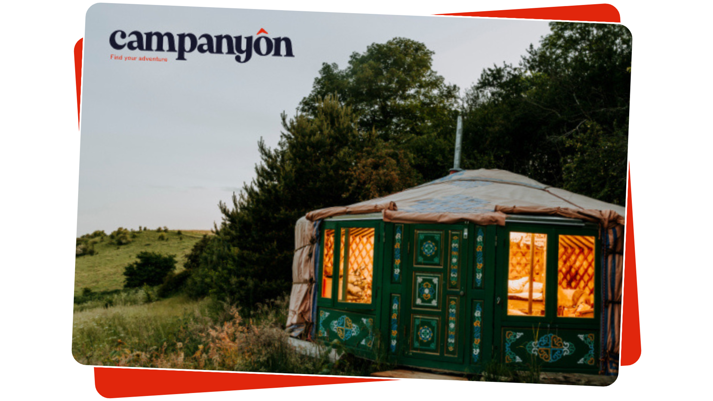 Cadeaubon voor glamping
