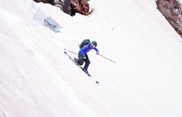 Frikjøring på Telemark ski