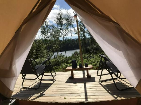 Glamping Höga Kusten