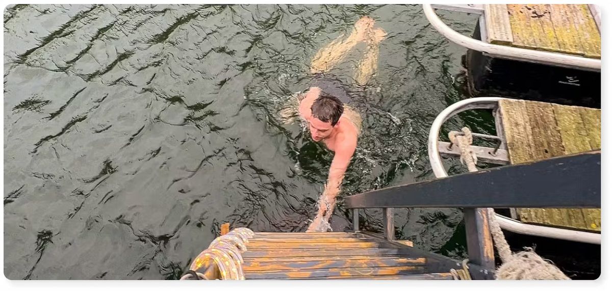 vinterbadning hos havgus