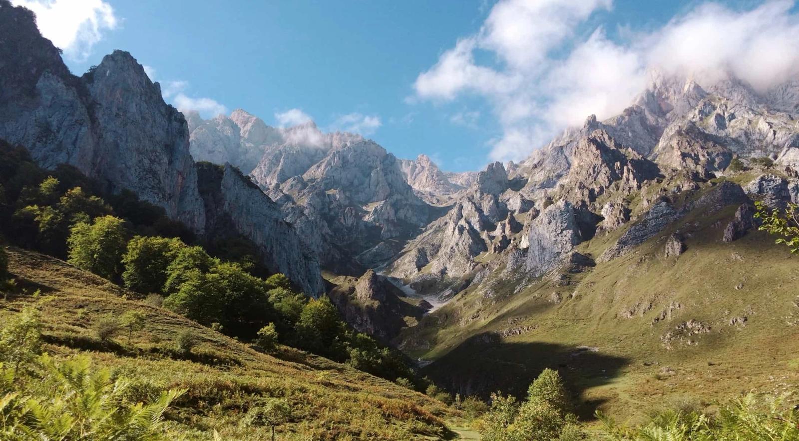 The mountains of Cantabria are a great destination for camping in Spain