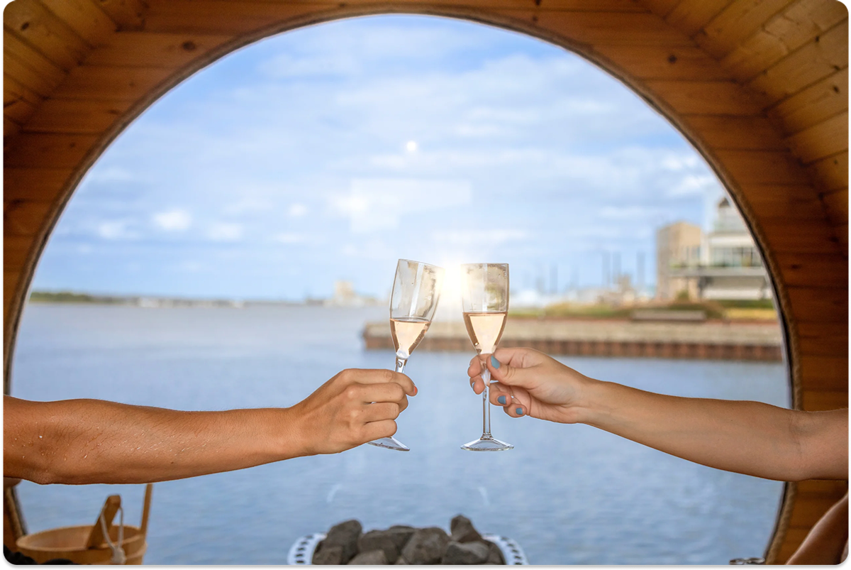 Saunagus hos Aalborg Heat