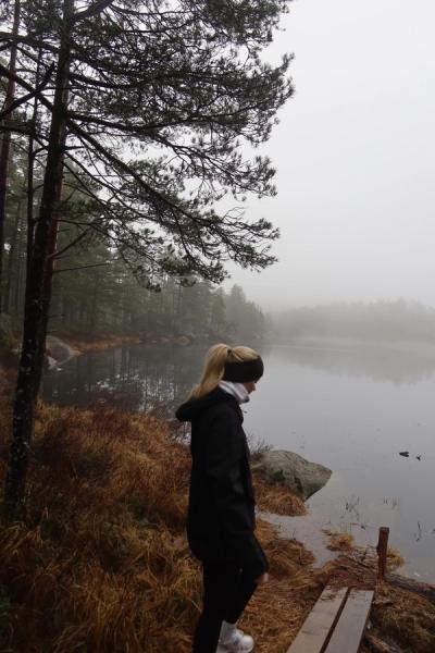 En tur i de vakre omgivelsene