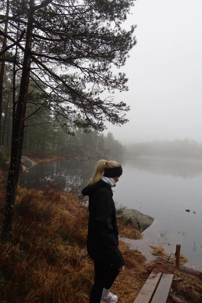 En tur i de vakre omgivelsene
