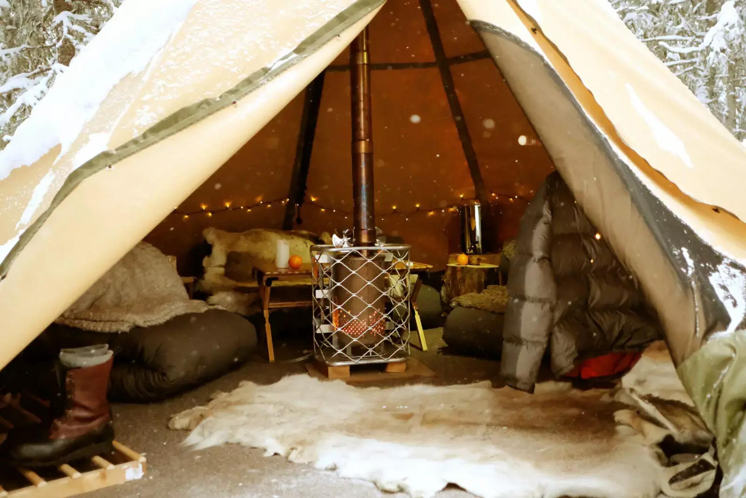 Glamping i Lappland