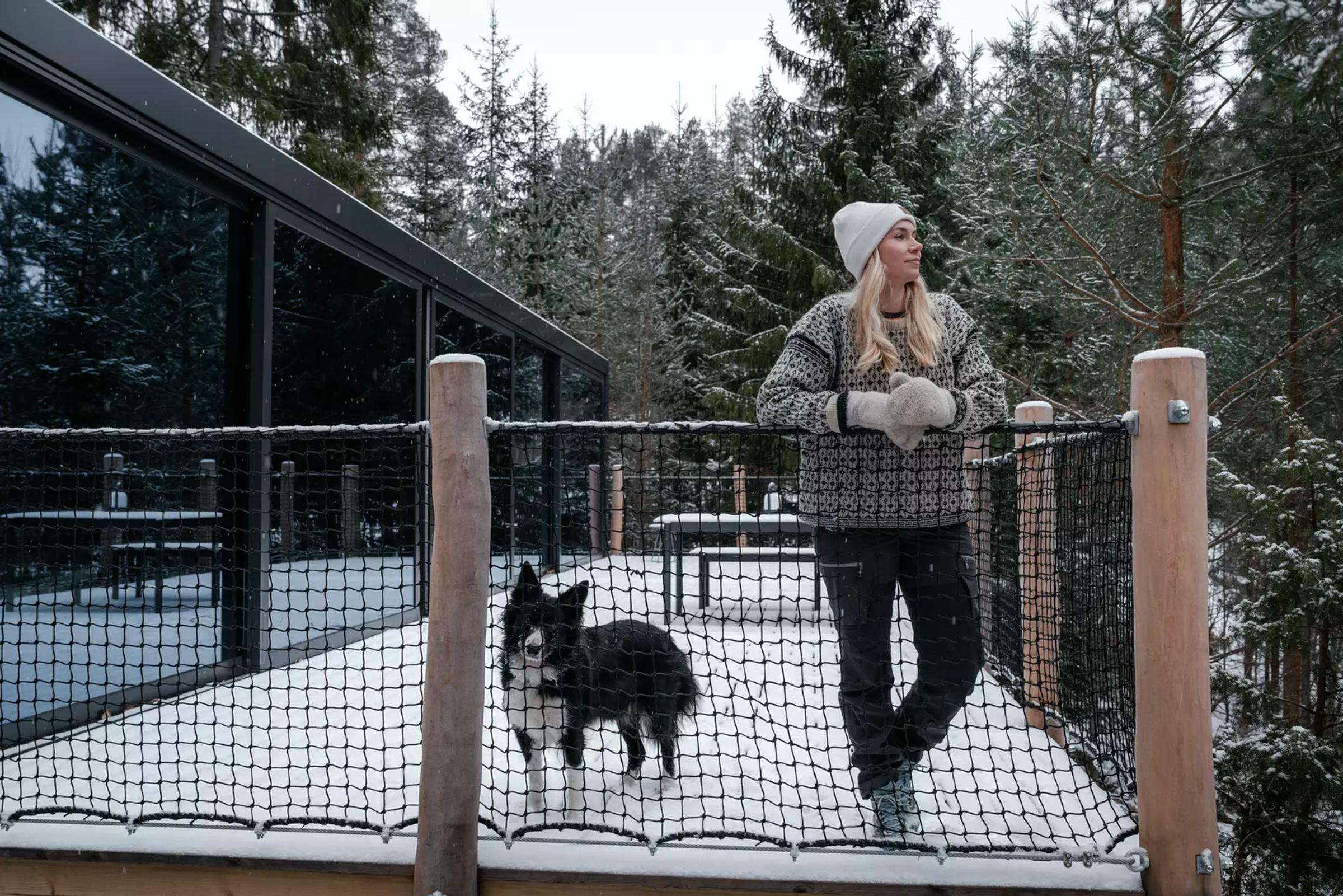 Unik overnatting med hund