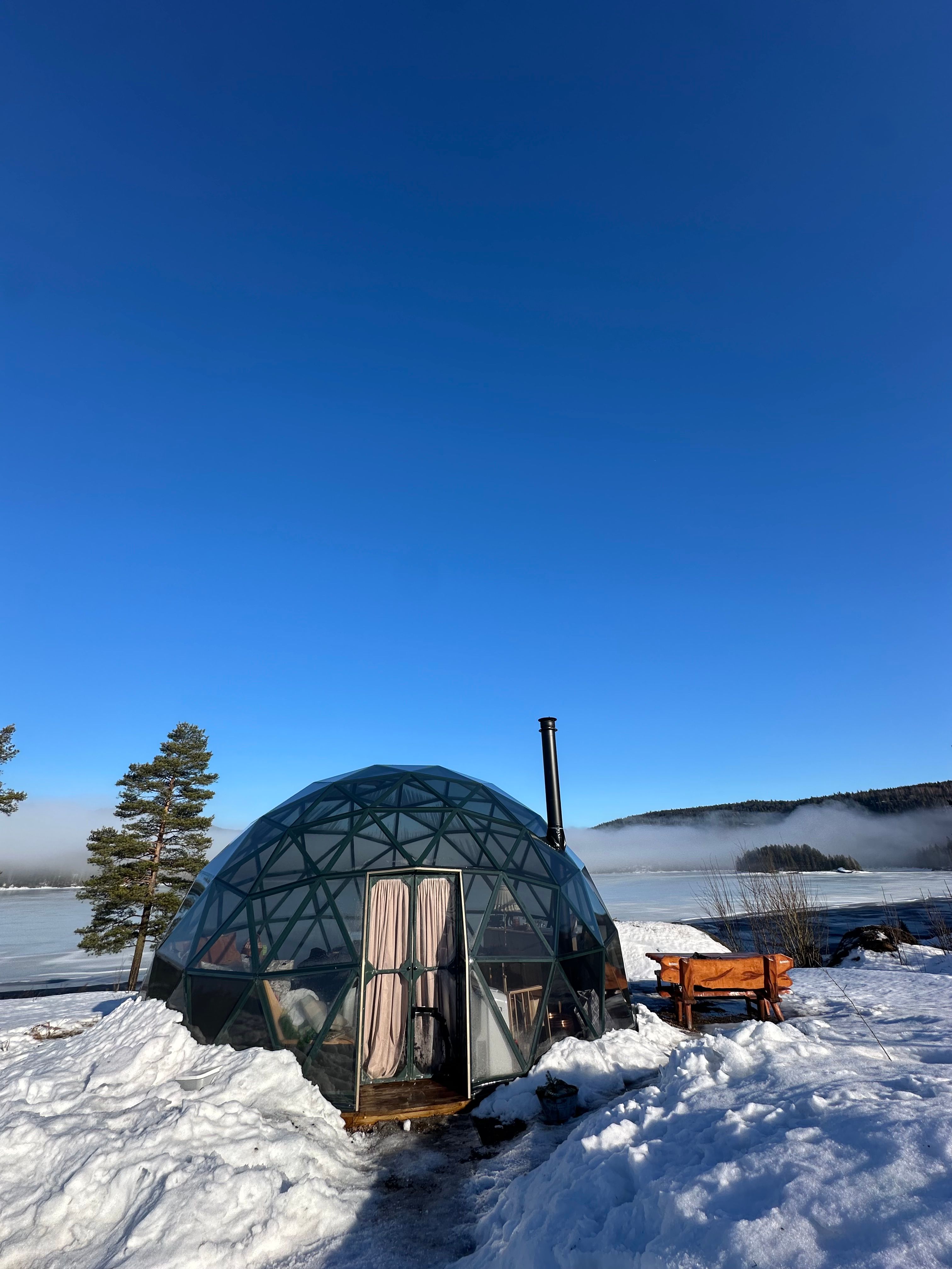 Mitt rolige eventyr i himmelhytta i Siljan