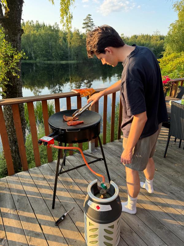 Ta med mat och sakta ner