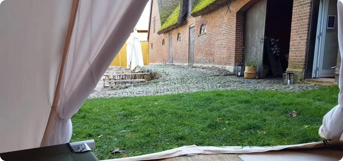 Glamping på Garbolund Vingård