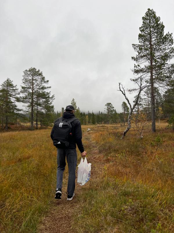 Ankom mens det er lyst