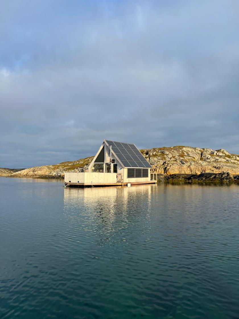 Flytende hytte i Norges skjærgård | Campanyon