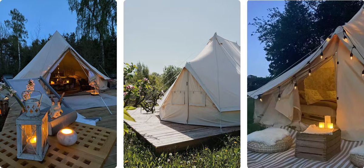 Sverige in Camping Glamping Glampingtalt - nature experience