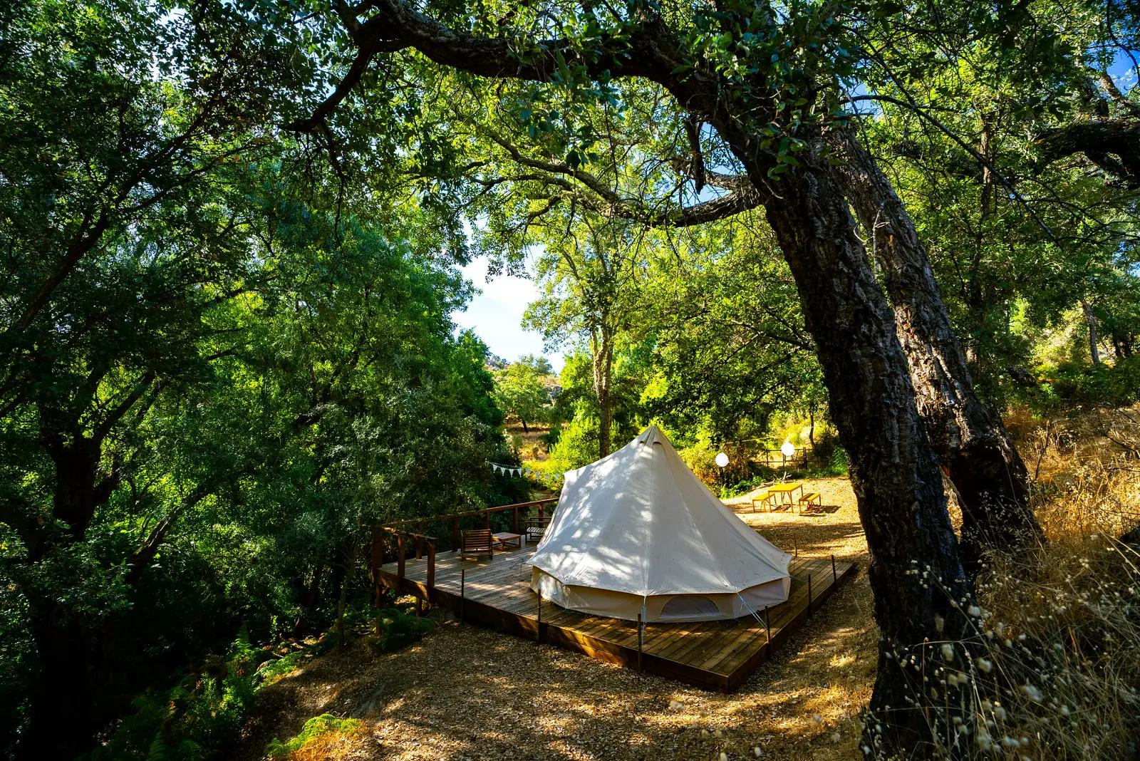 O que é glamping?