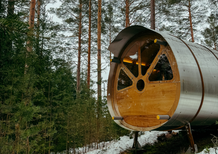 Detaljer om Oddis Öga-hytta i Furudal