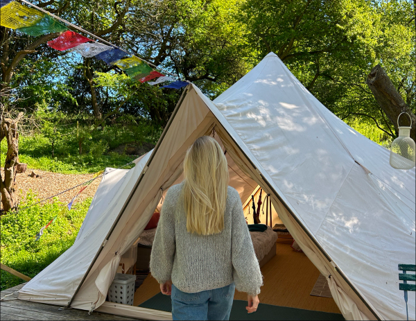 Min magiska glampingupplevelse hos Molsgaarden