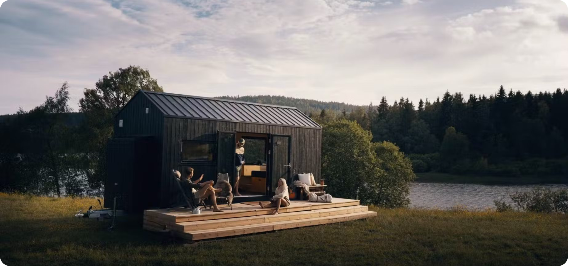 Bonfire Stories in Restips Semester I Sverige Dolda Parlor - nature experience