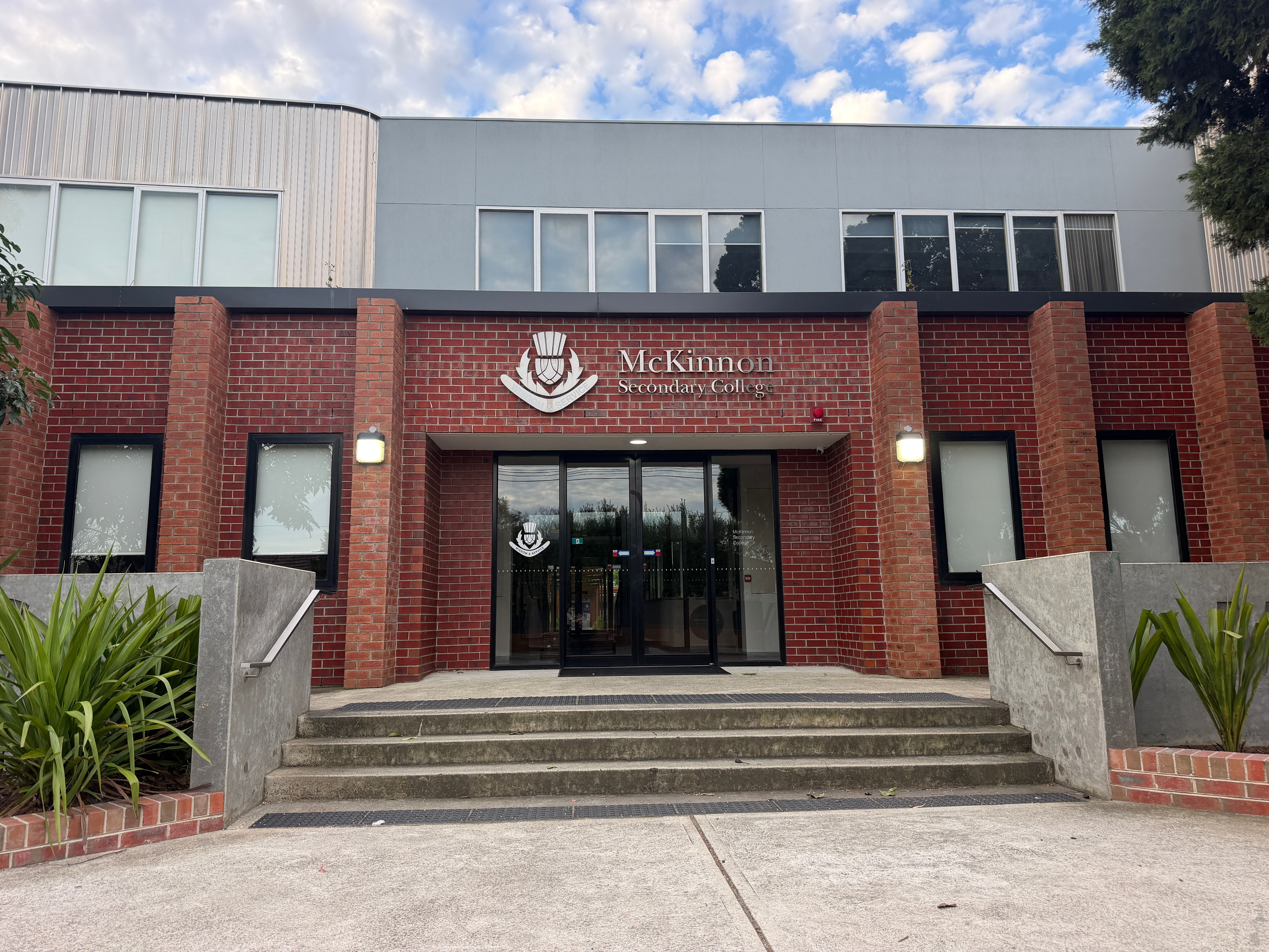 McKinnon Secondary College, the school whose zone shapes the streets around it