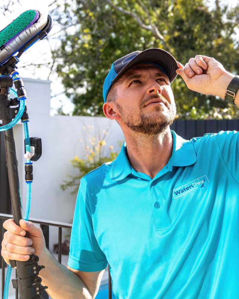 WaterCrew technician after a job