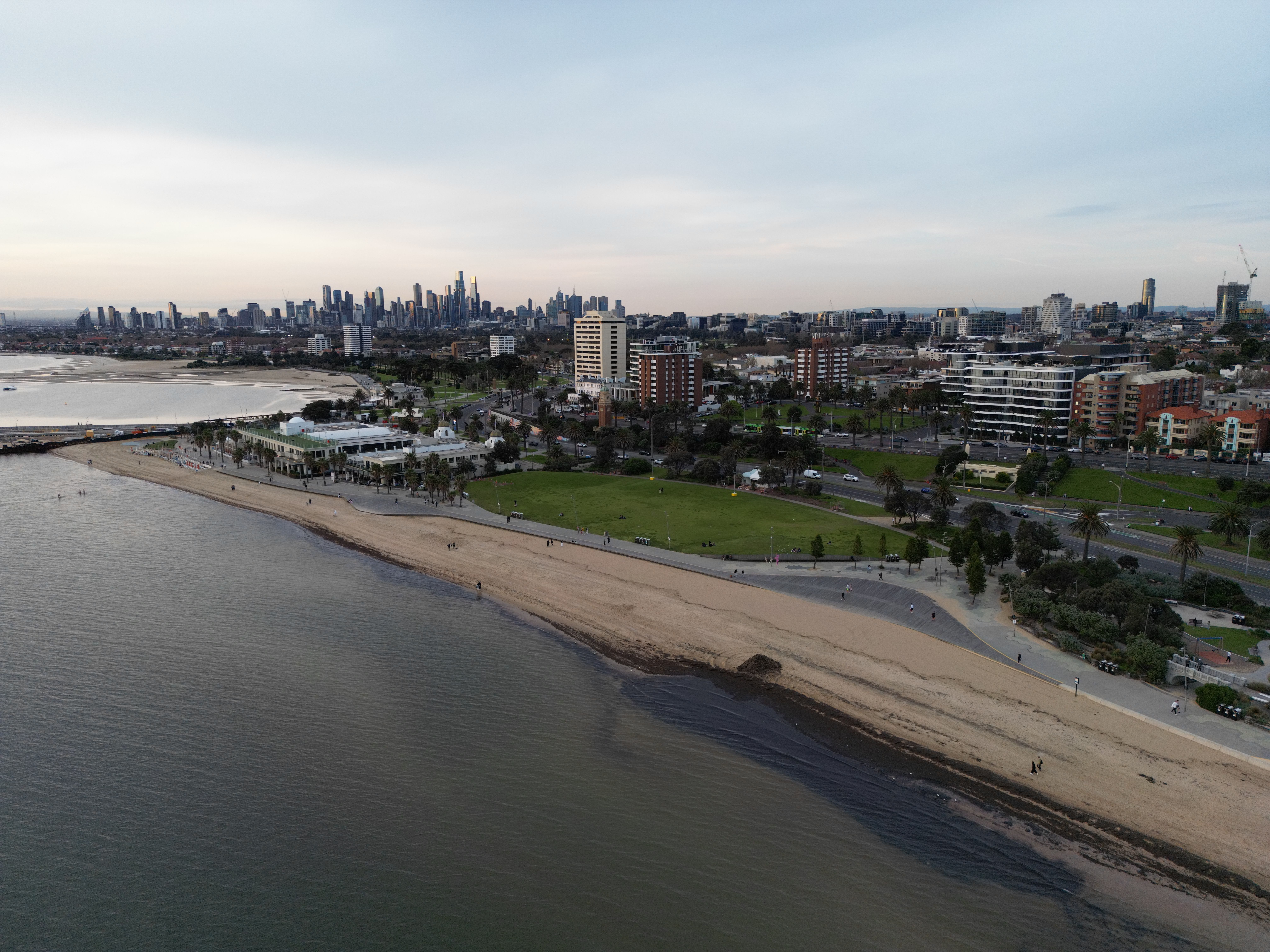WaterCrew service area drone picture