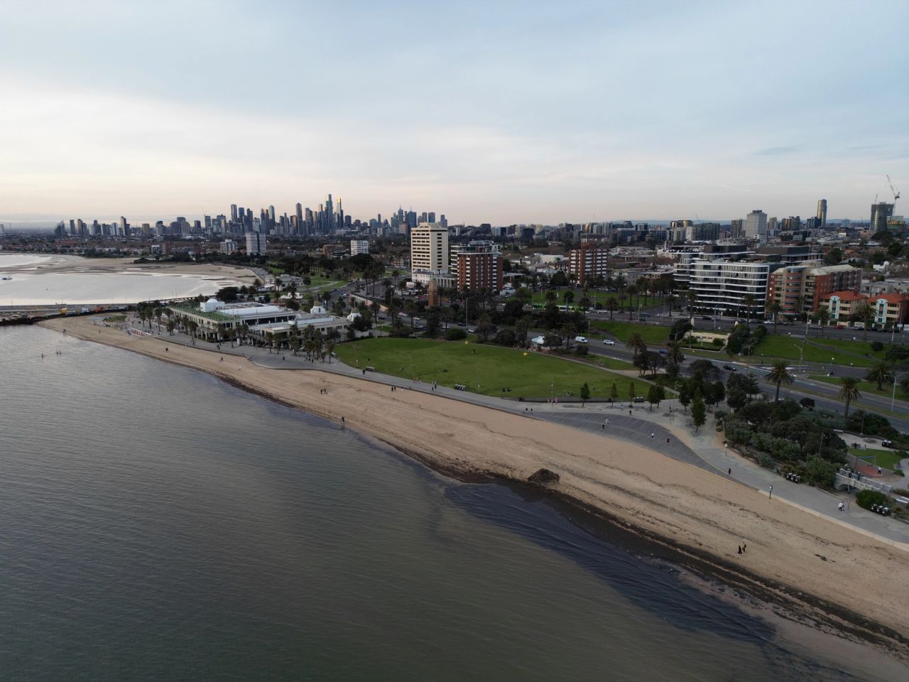 WaterCrew service area drone picture
