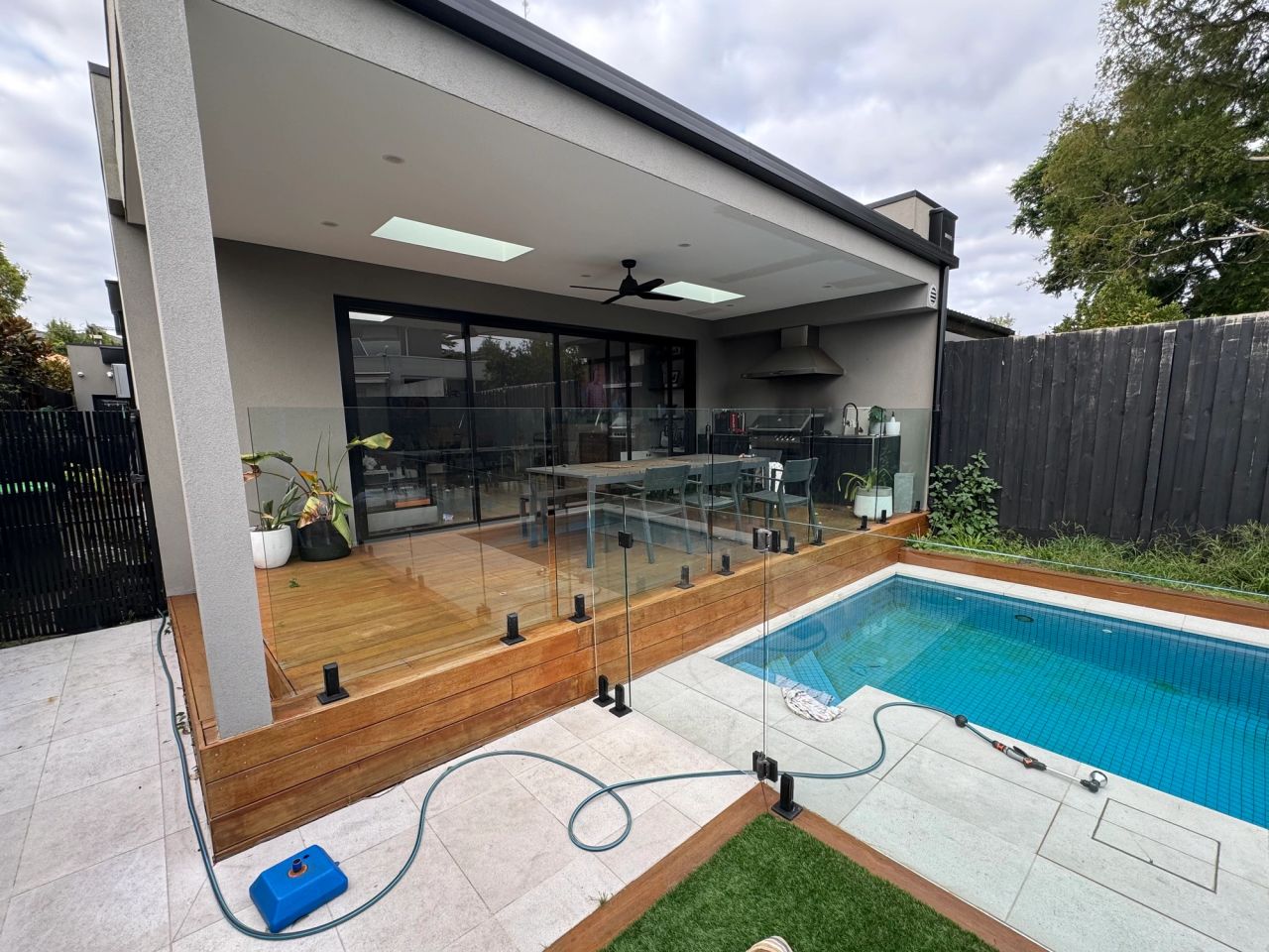 Window, pool glass and skylight cleaning on Hobart Street, Bentleigh