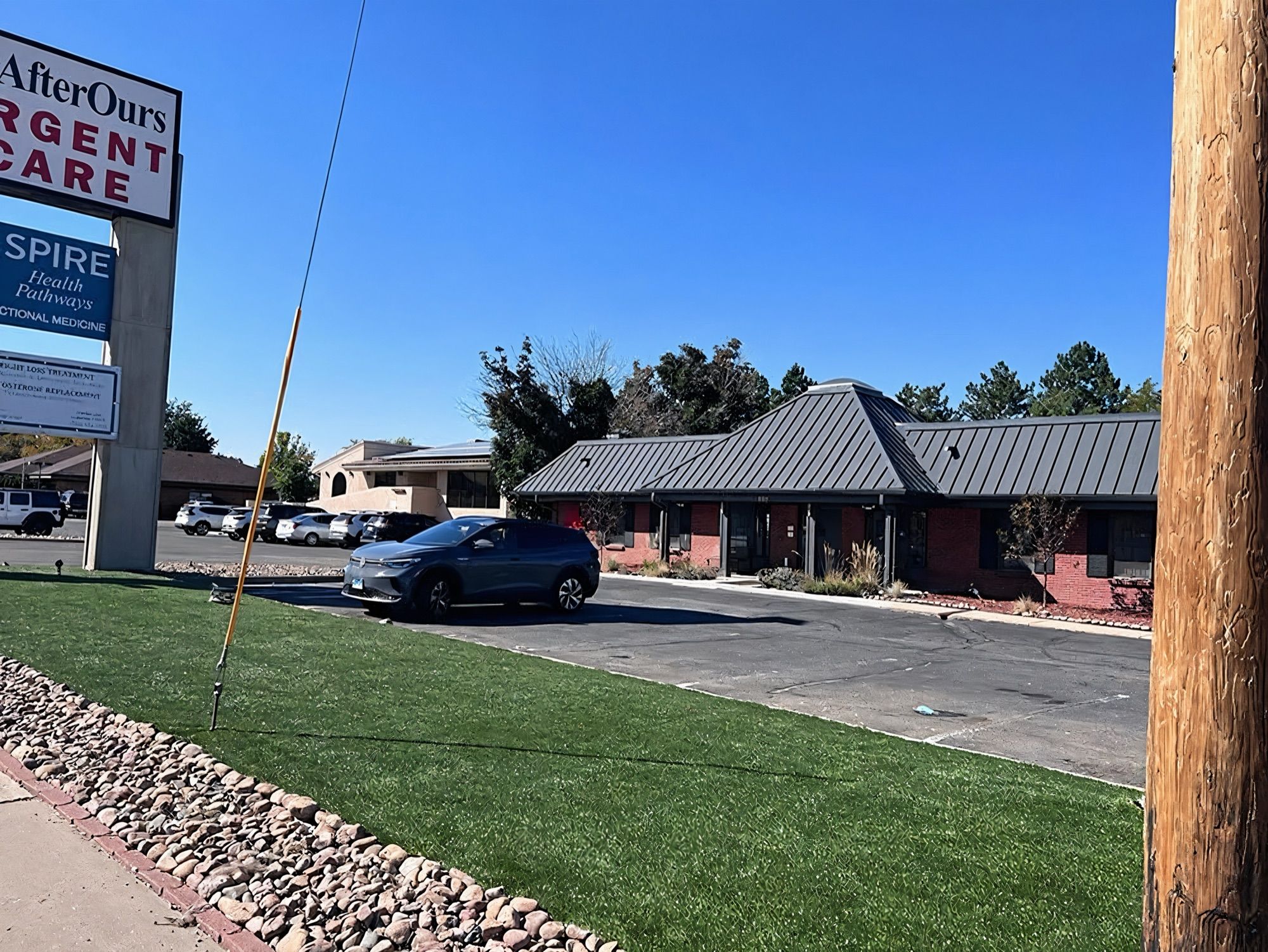 The AfterOurs Urgent Care clinic on East Hampden Avenue in Denver