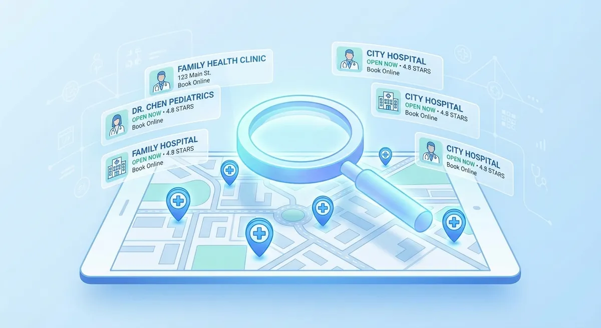 Sichtbarkeit für Ihre Praxis: Wie Patient:innen online wirklich suchen