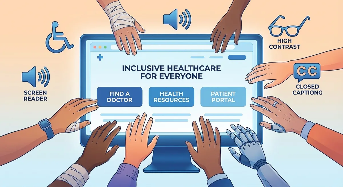 Barrierefreie Websites in der Medizin: Was Praxen wissen müssen