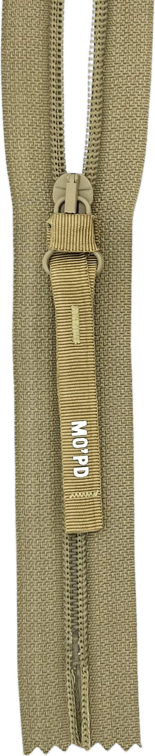N7 coil zipper non separating