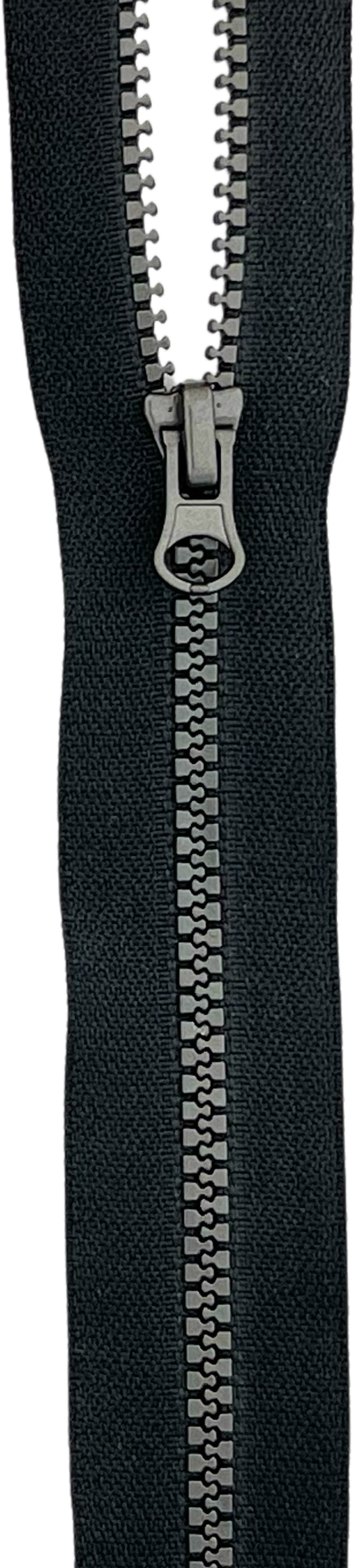 D3 Zipper with Titanium-Colored Teeth