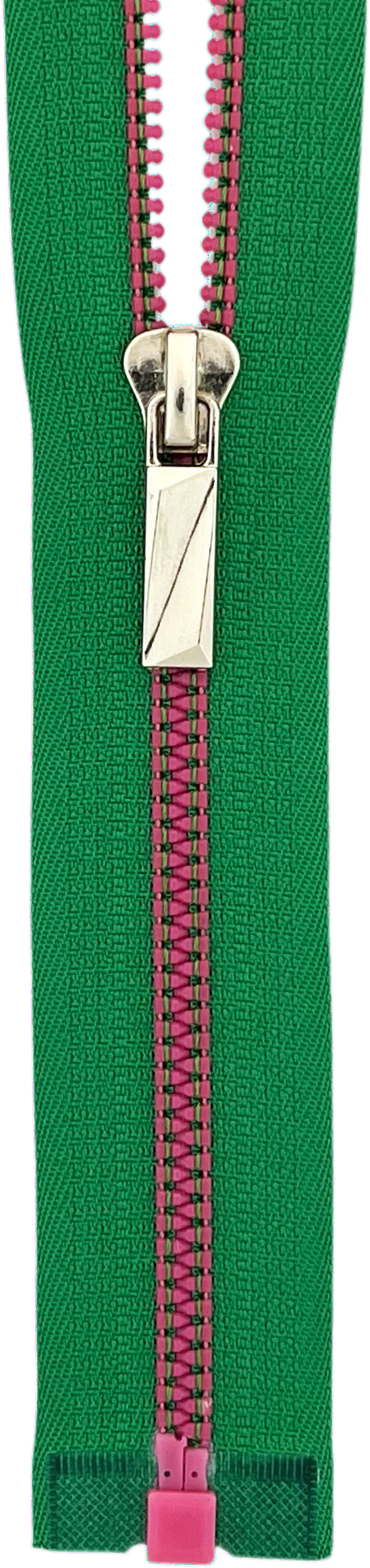 D5 Molded Zipper with Sewn-in Elements