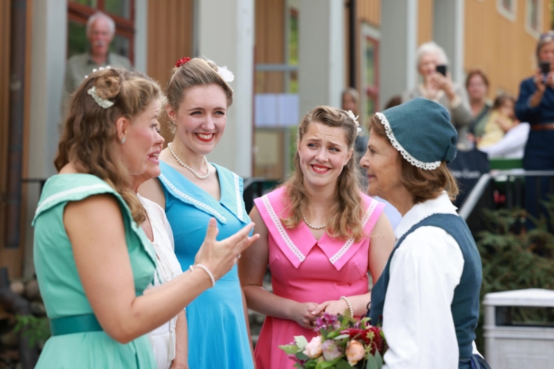 Familjen Hebbe Drottning Silvia foto Linda Blanckert
