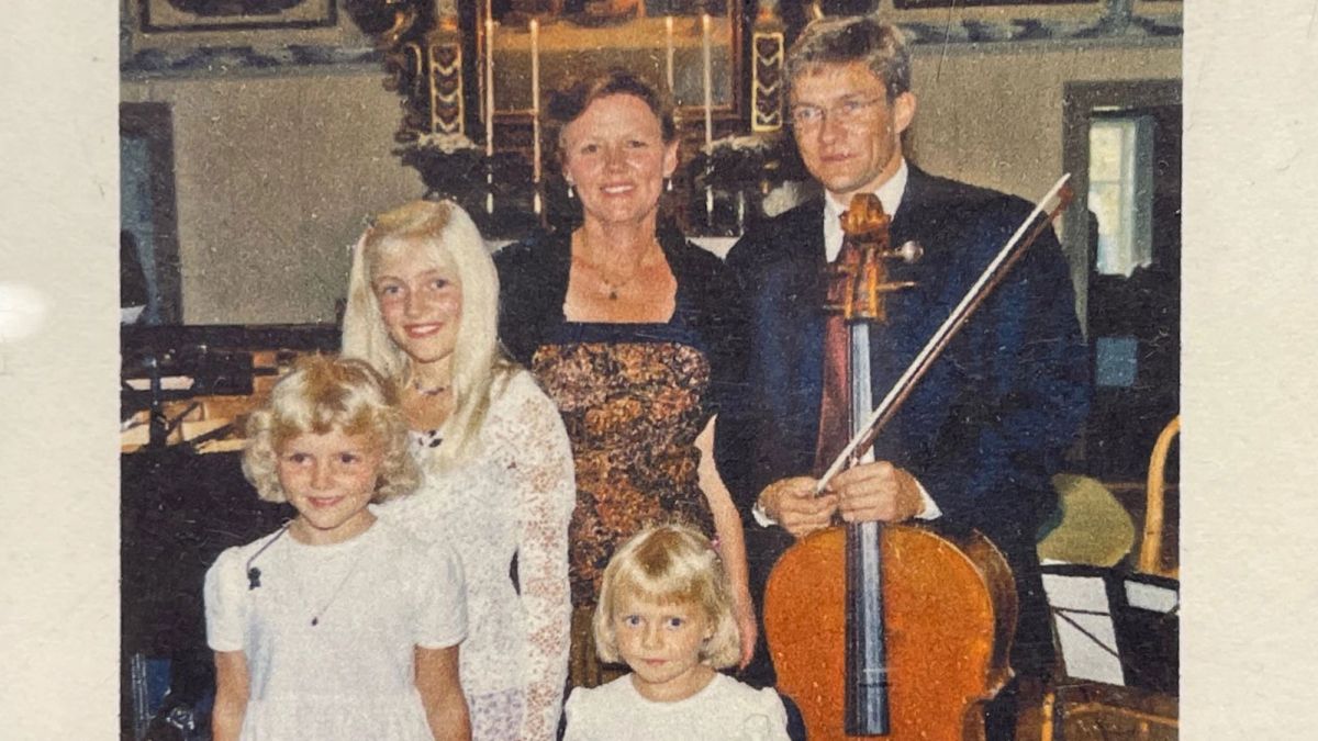 Familjen efter konsert