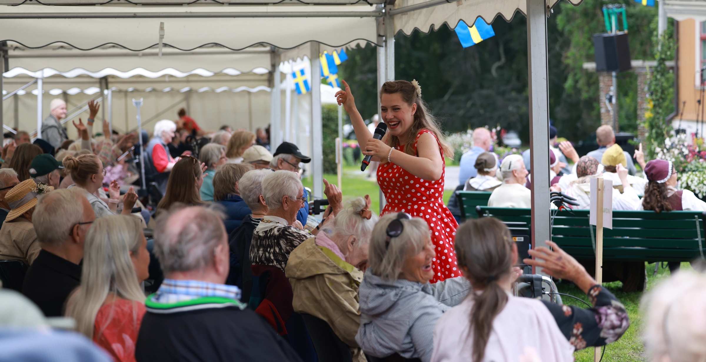 Nationaldagsfirande på Ekerö