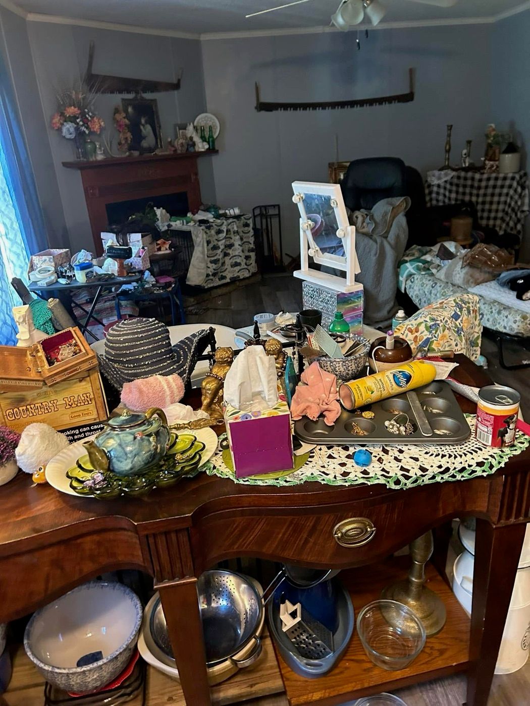 Before cleaning