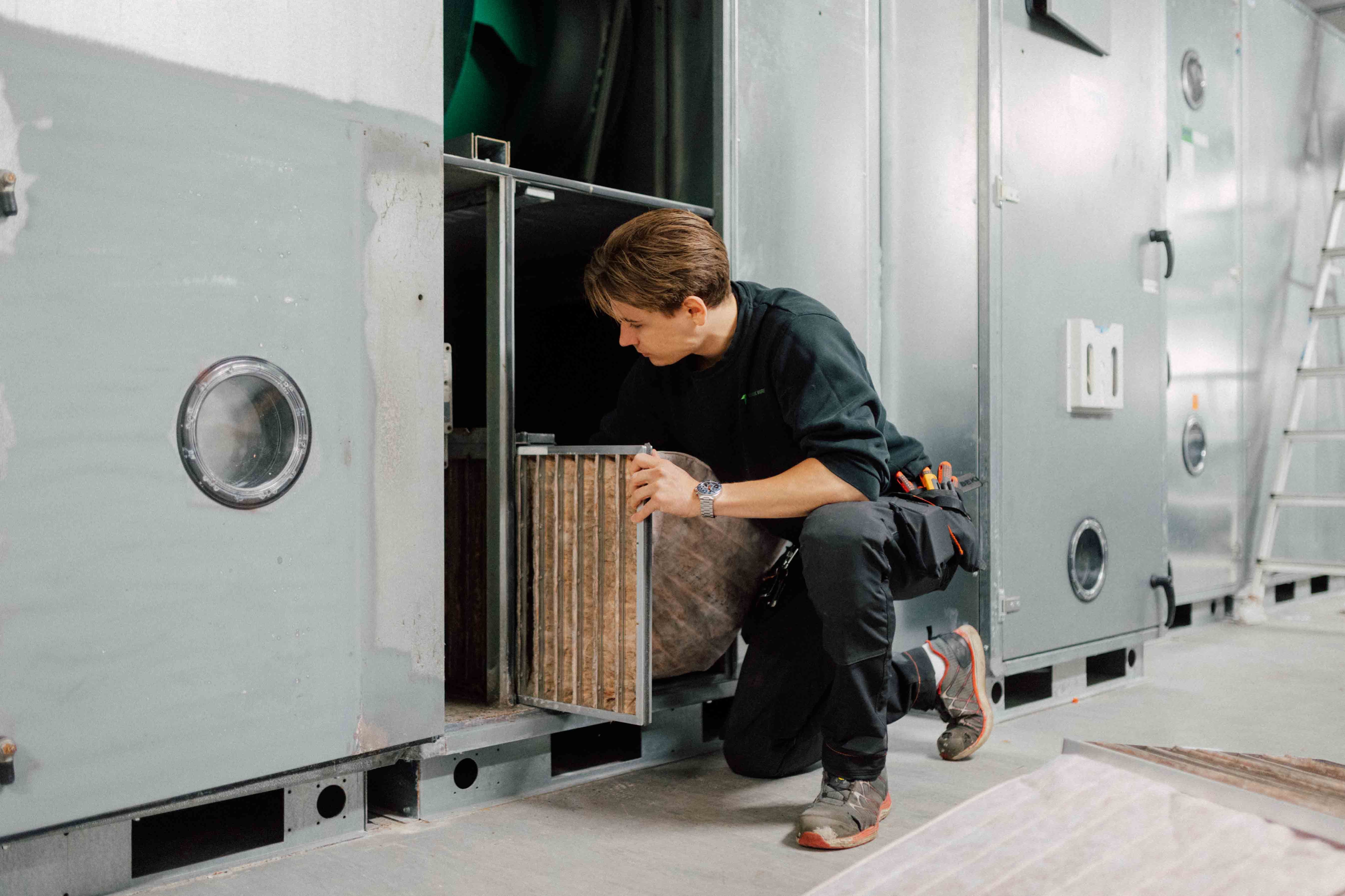 service ventilasjonsanlegg industri