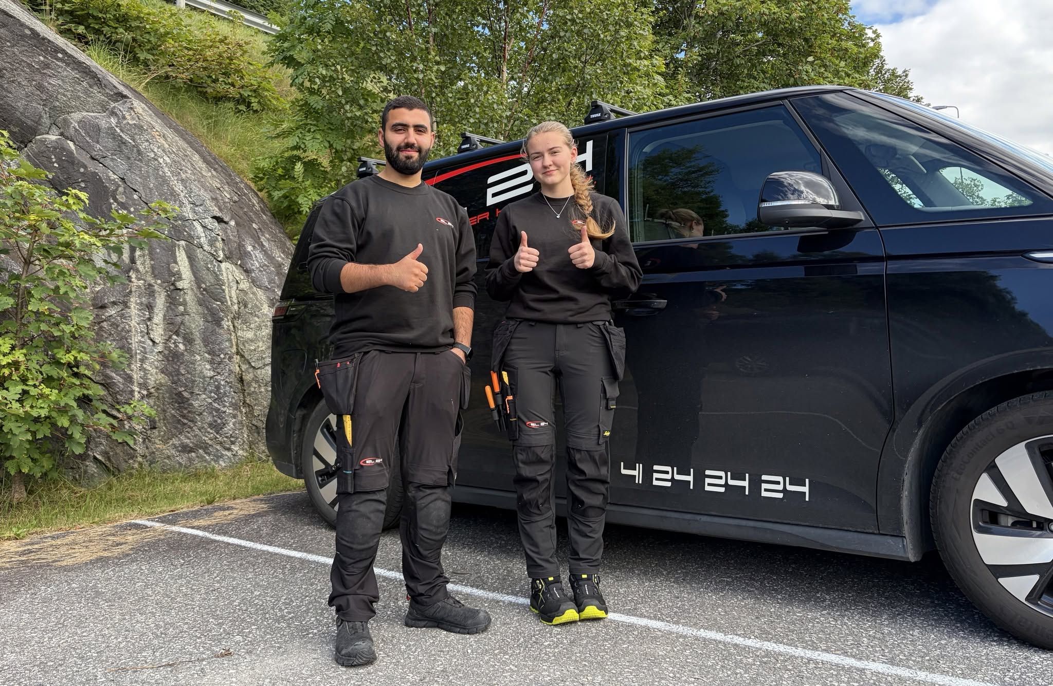 elektrolærlinger fra EL24