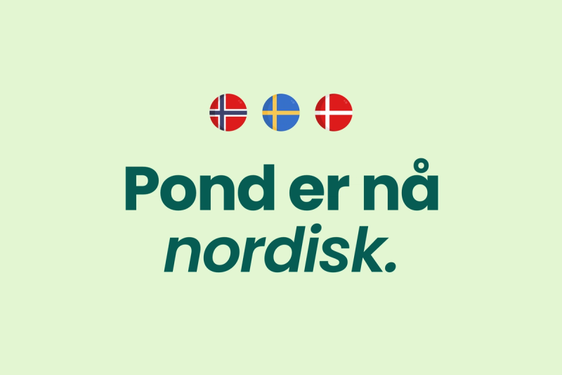 Pond er nå nordisk
